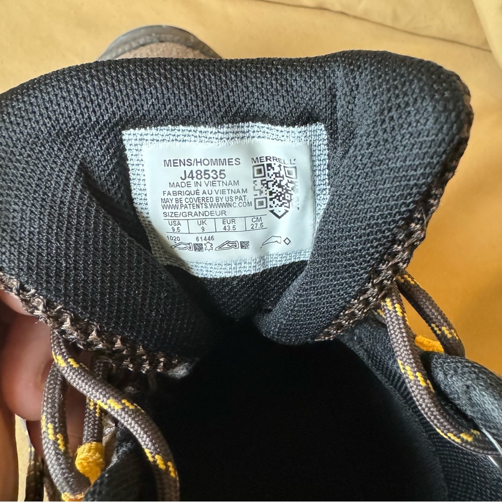 Merrell Alverstone Mid-hiking Shoe Men’s - Picture 4 of 4